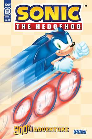 Sonic the Hedgehogâ€™s 900th Adventure Cover A (Yardley)