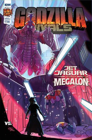 Godzilla Rivals: Jet Jaguar Vs. Megalon Cover A (Huang)