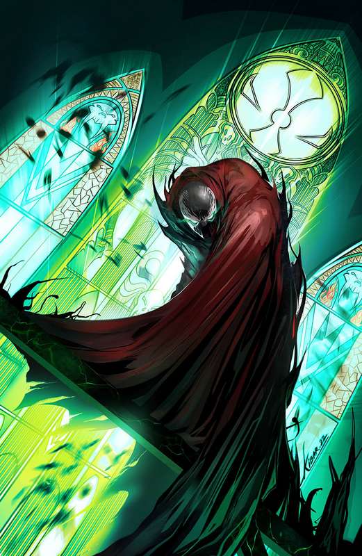 SPAWN #343 CVR C KIBAR VIRGIN