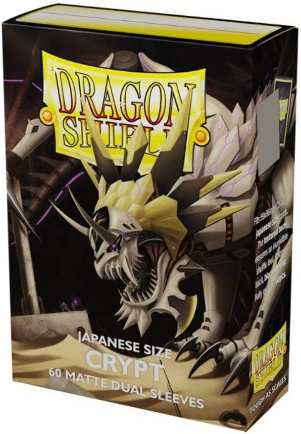 Dragon Shields Japanese: (60) Matte Crypt Dual Sleeves