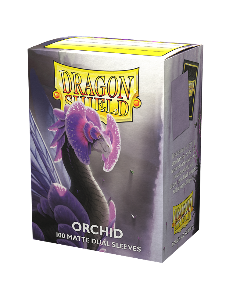 Dragon Shield Orchid Matte Dual 100 ct