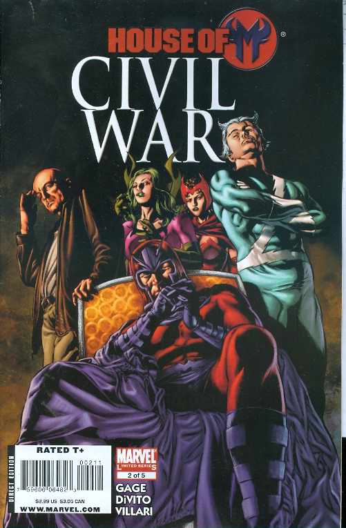 CIVIL WAR HOUSE OF M #2 (OF 5)