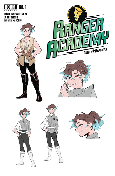 RANGER ACADEMY #1 CVR B CHARACTER DESIGN VARIANT MI-GYEONG