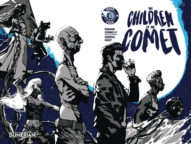 CHILDREN OF THE COMET #4 (OF 5) CVR A KIKOT WRAPAROUND (MR)