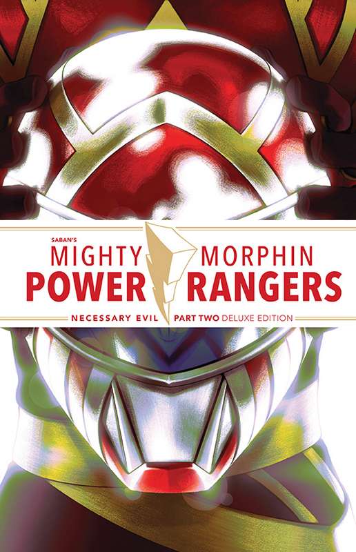 MIGHTY MORPHIN POWER RANGERS NECESSARY EVIL II DELUXE EDITION HARDCOVER