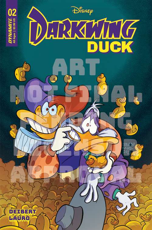 DARKWING DUCK #2 CVR G 1:10 RATIO VARIANT LAURO ORIGINAL