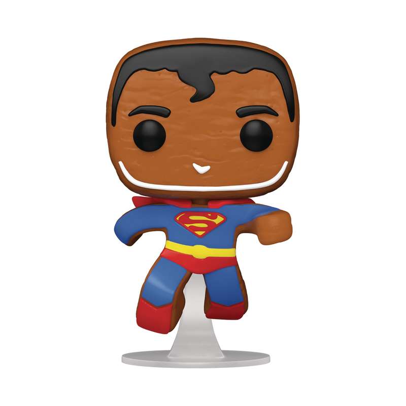 POP HEROES DC HOLIDAY SUPERMAN GB VINyl FIGURE