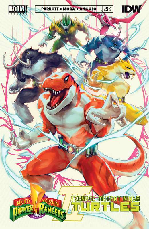 MMPR TMNT II #5 (OF 5) CVR C MMPR VARIANT TAO