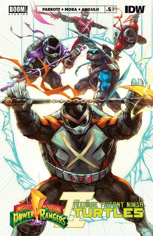 MMPR TMNT II #5 (OF 5) CVR D TMNT VARIANT TAO