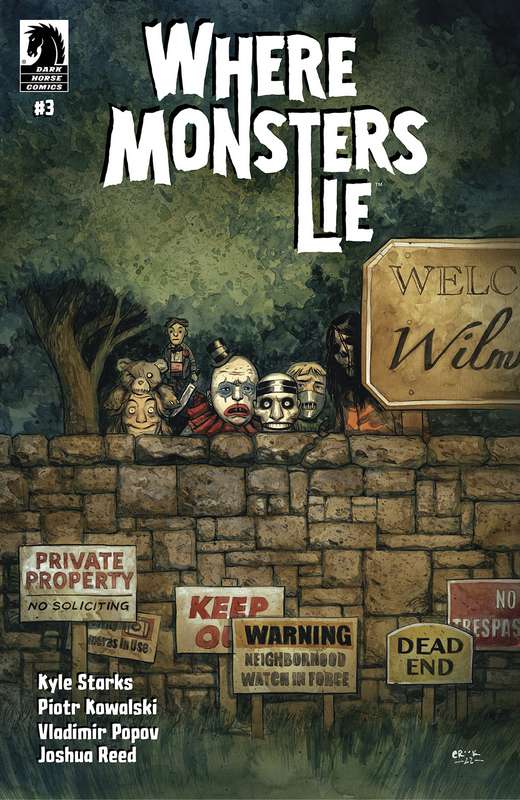 WHERE MONSTERS LIE #3 (OF 4) CVR B CROOK