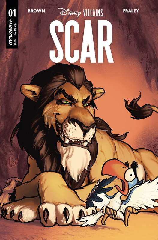 DISNEY VILLAINS SCAR #1 CVR E HA