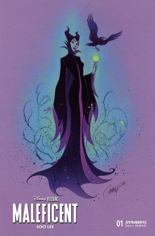 DISNEY VILLAINS MALEFICENT #1 CVR V FOC CAMPBELL ORIGINAL