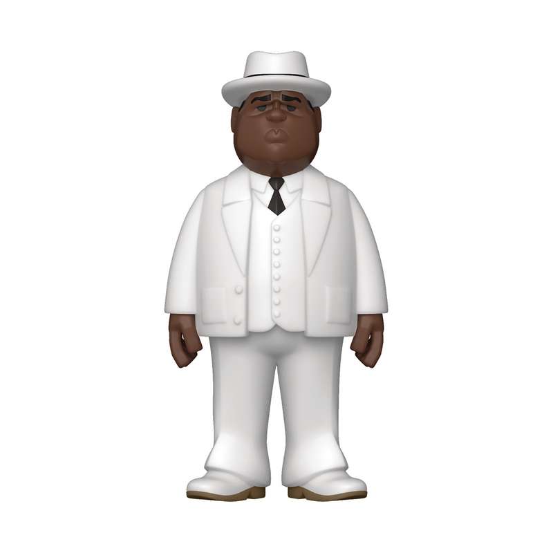 VINYL GOLD BIGGIE SMALLS WHITE SUIT 12IN VINYL FIG