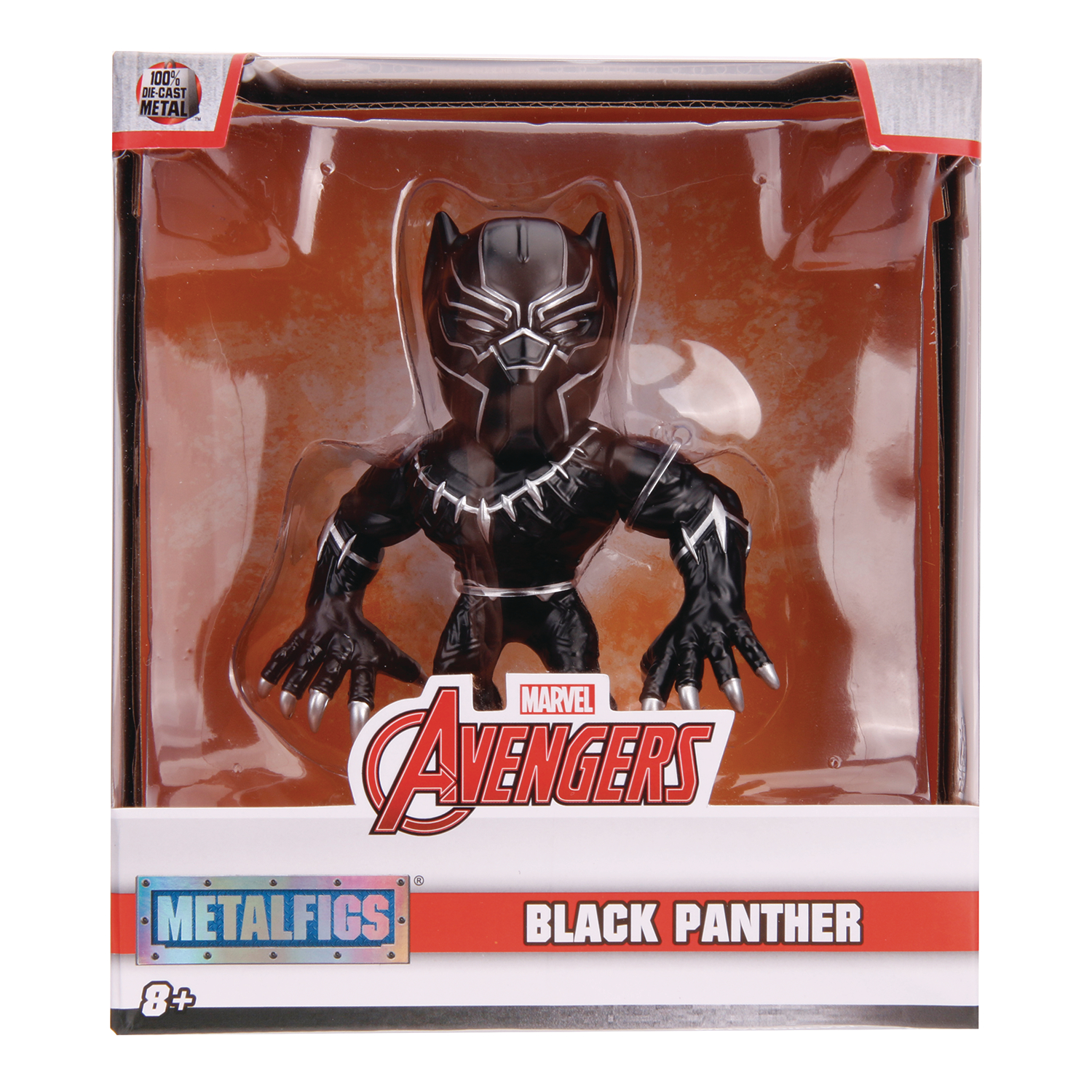 MARVEL BLACK PANTHER 4IN DIE-CAST FIGURE