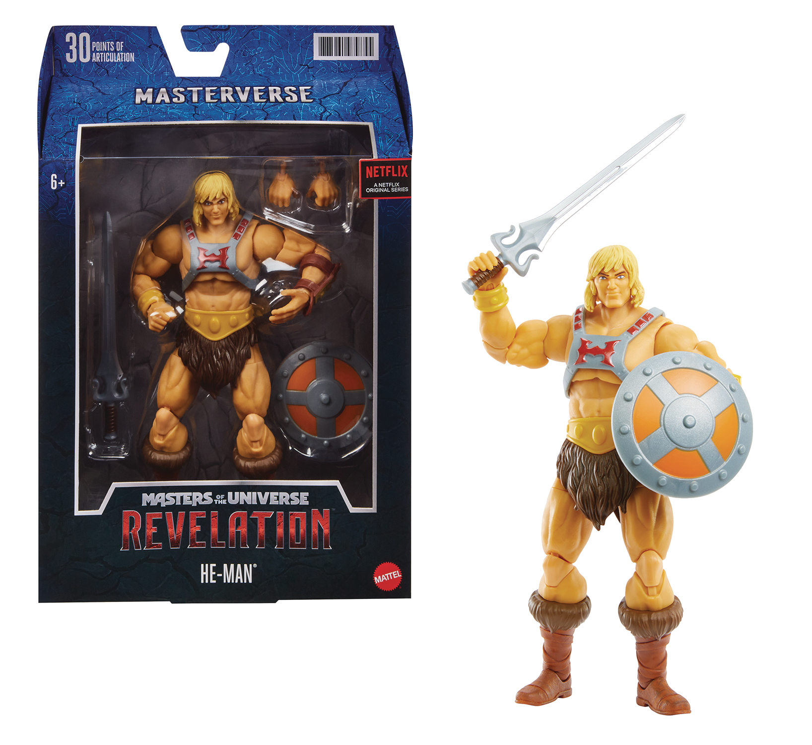 MOTU REVELATION HE-MAN ACTION FIGURE