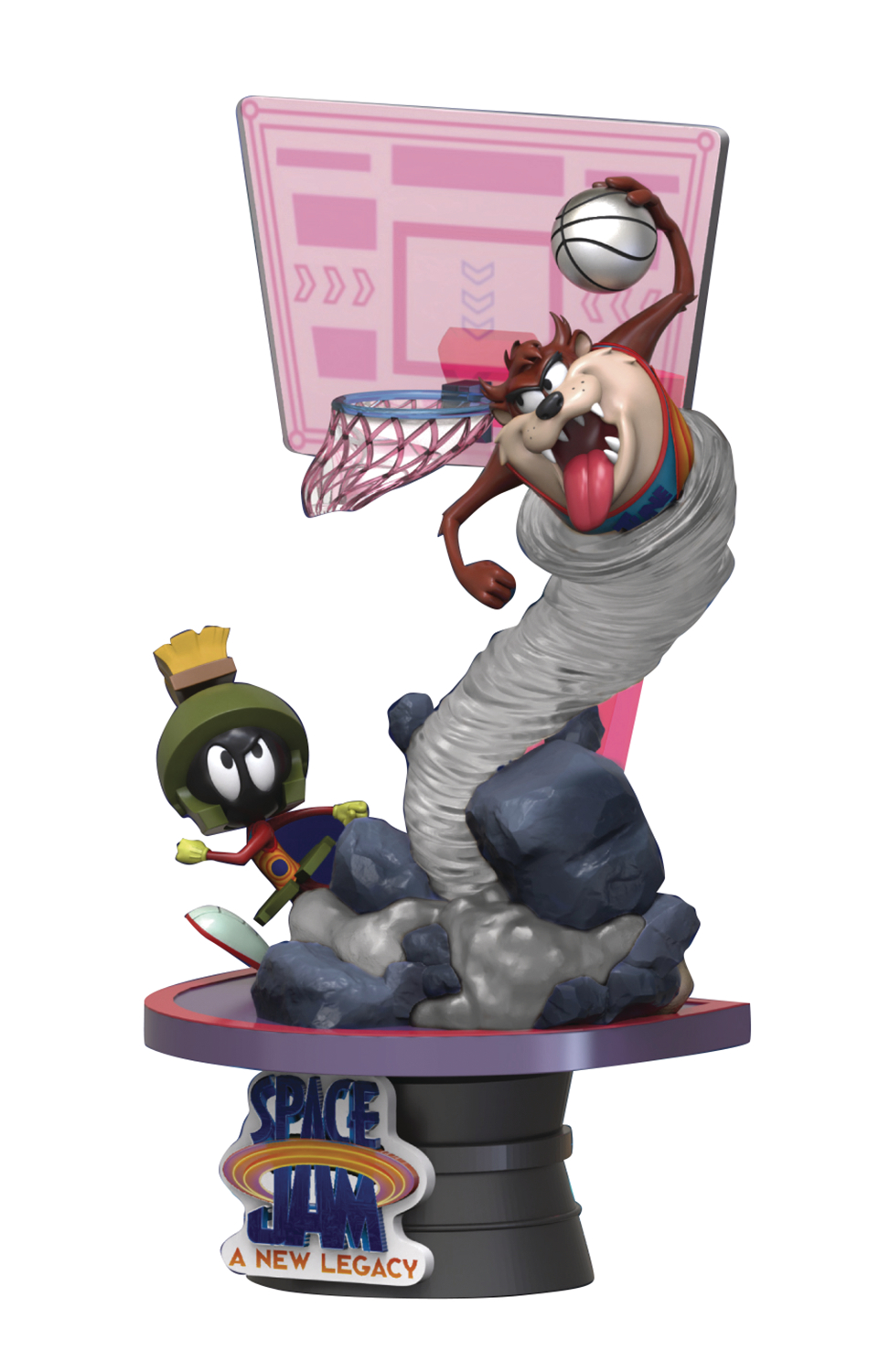 SPACE JAM NEW LEGACY DS-070 TAZ & MARVIN D-STAGE 6IN STATUE