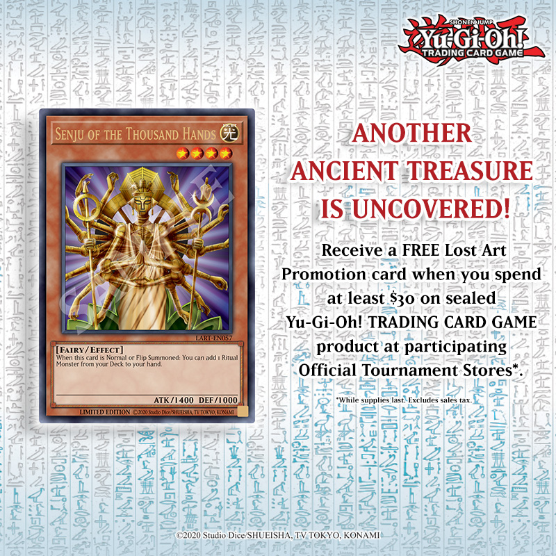 Yu-Gi-Oh! Lost Art Promotion April 2023 - Senju of the thousand hands