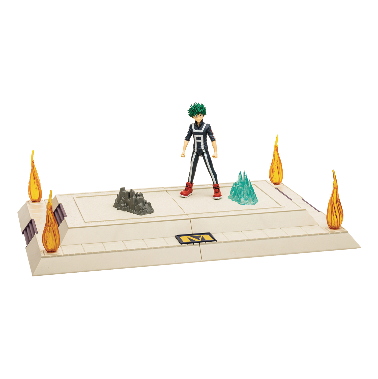 MY HERO ACADEMIA SPORTS FESTIVAL ARENA & MIDORIYA FIGURE