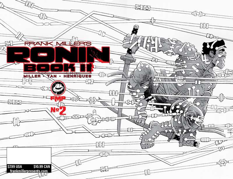 FRANK MILLERS RONIN BOOK TWO #2 (OF 6) 1:25 FRANK MILLER RATIO VARIANT