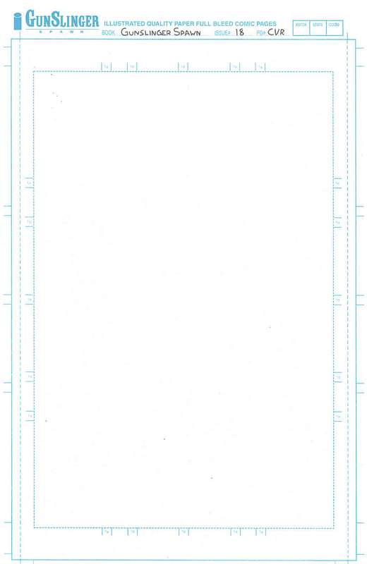 GUNSLINGER SPAWN #18 CVR C BLANK SKETCH