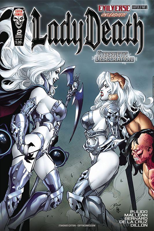 LADY DEATH CYBERNETIC DESECRATION #2 (OF 2) CVR A BERNARD ST