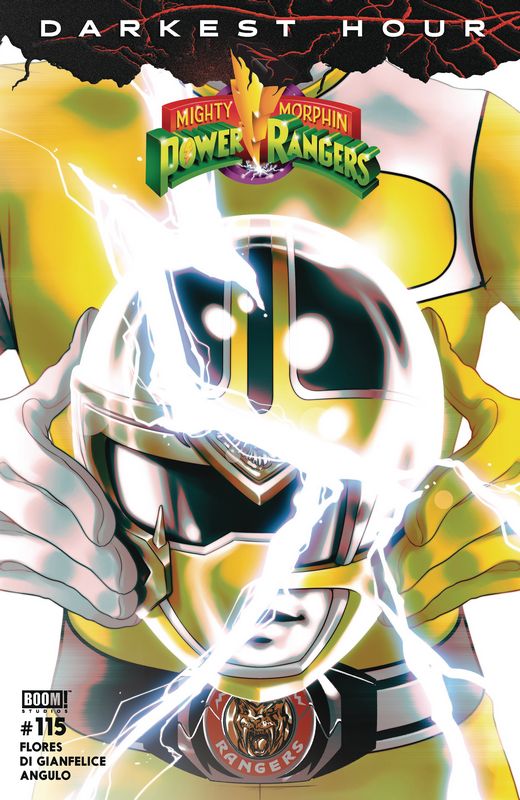 MIGHTY MORPHIN POWER RANGERS #115 CVR C HELMET VARIANT MONTES