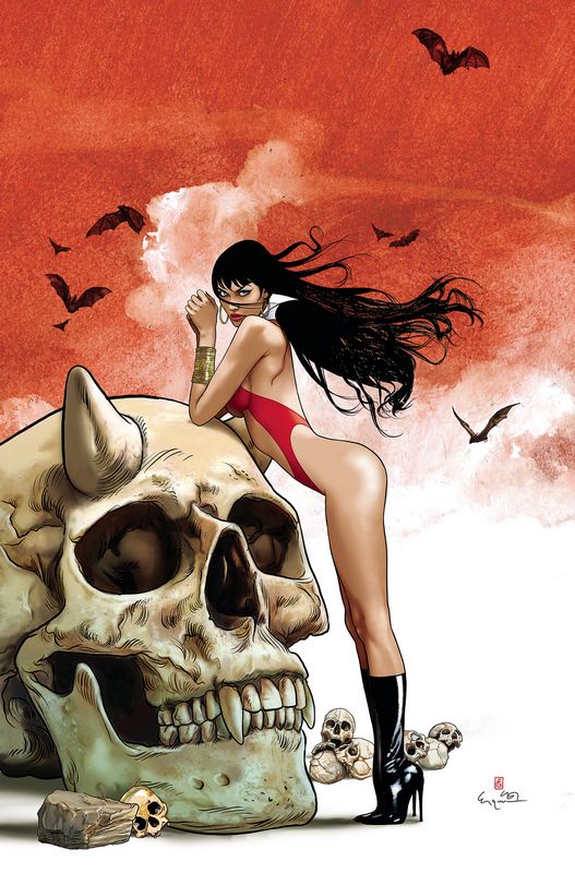 VAMPIRELLA DEAD FLOWERS #3 CVR G 1:10 RATIO VARIANT GUNDUZ VIRGIN