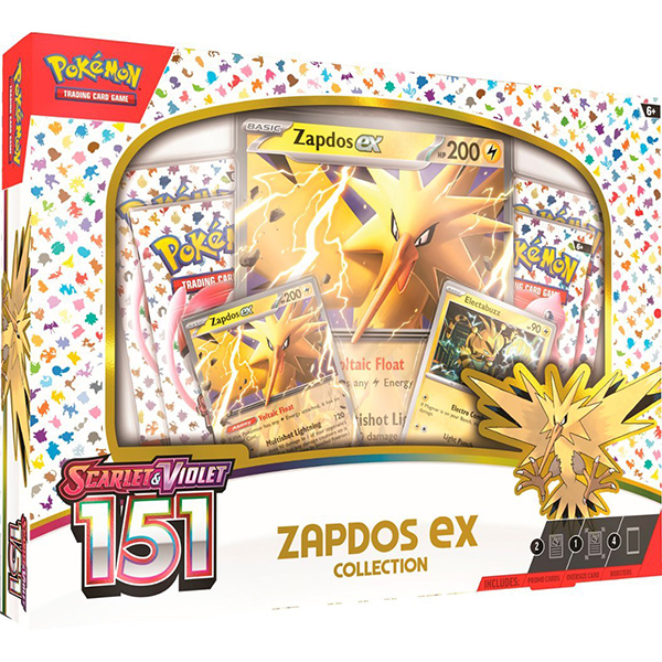 Pokemon TCG PKM: Scarlet & Violet 151- ZAPDOS EX