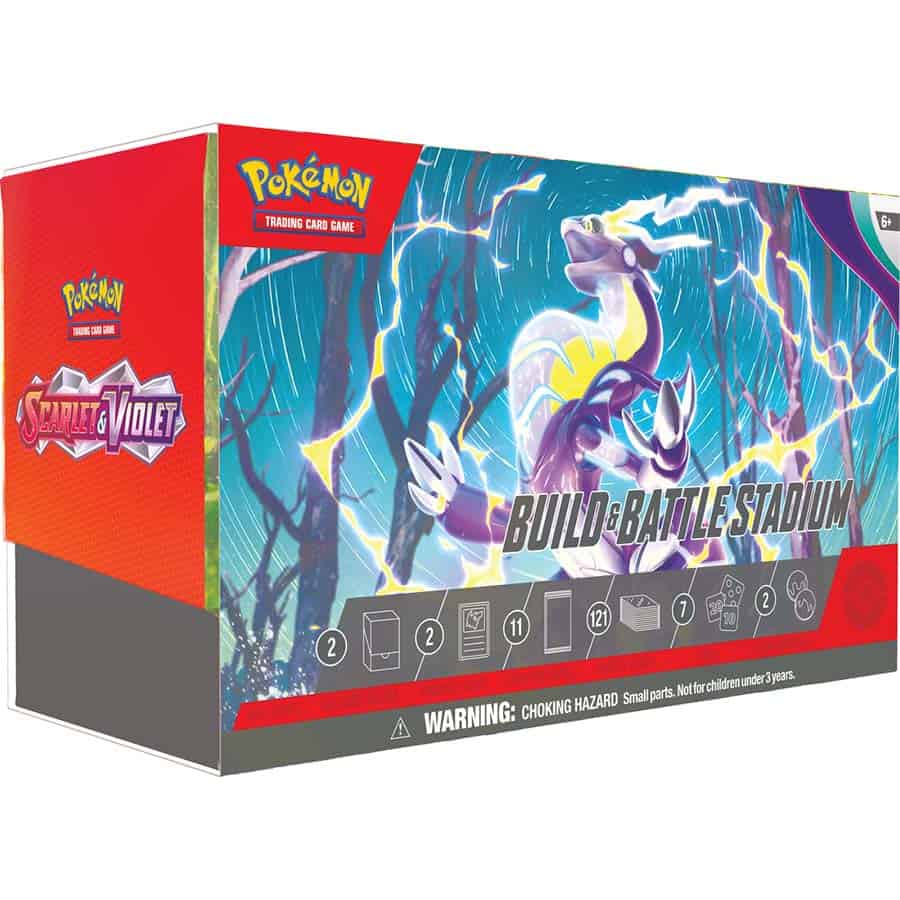 POKEMON TCG (PKMN): SCARLET AND VIOLET BUILD AND BATTLE STADIUM