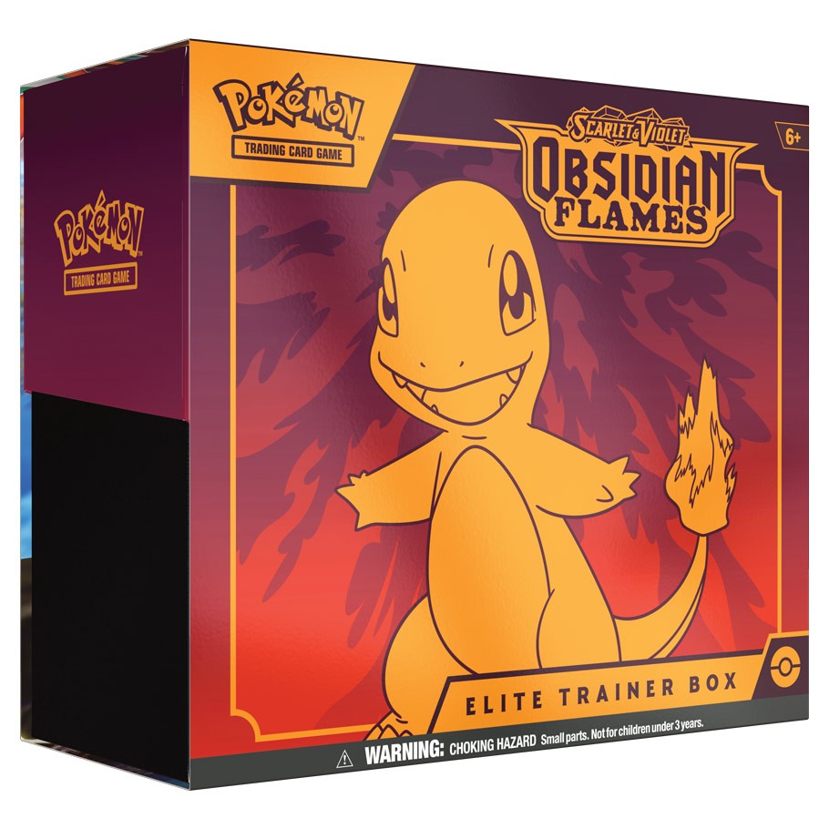 POKEMON TCG (PKMN): SCARLET AND VIOLET 3: Obsidian Flames Elite Trainer Box