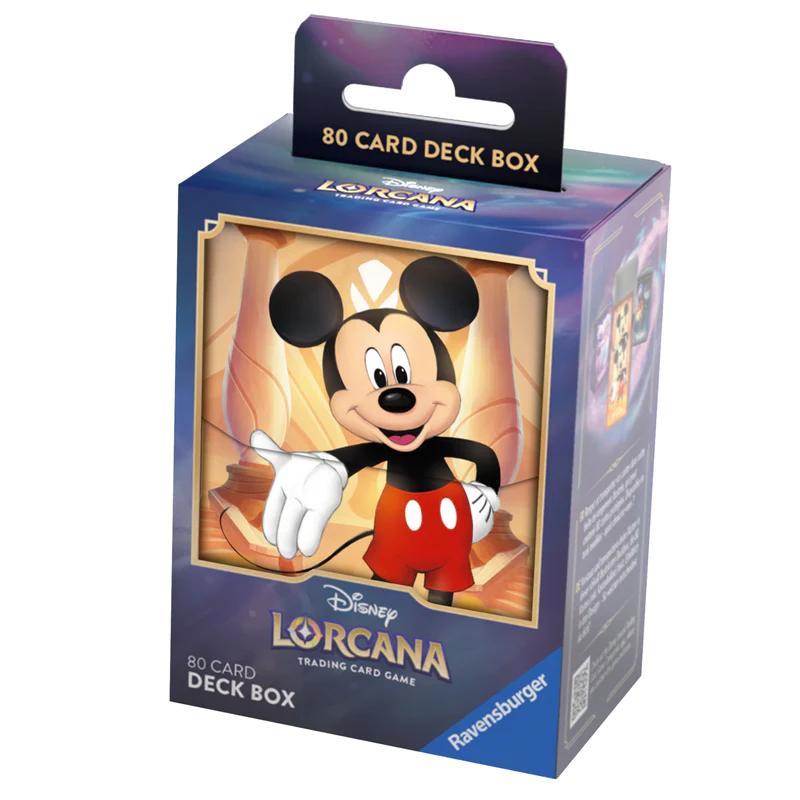 DISNEY LORCANA TCG: THE FIRST CHAPTER MICKEY MOUSE DECK BOX