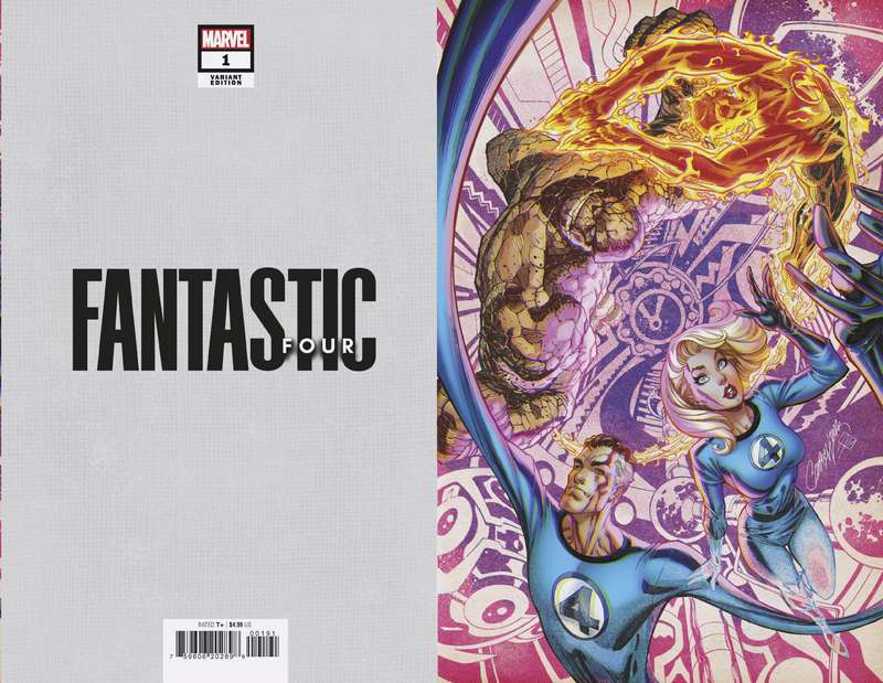 FANTASTIC FOUR #1 1:100 RATIO VARIANT JS CAMPBELL VIRGIN ANNIV VARIANT