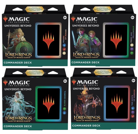 Magic: The Gathering (MTG) - Lord of the Rings Tales of Middle-Earth Commander Deck