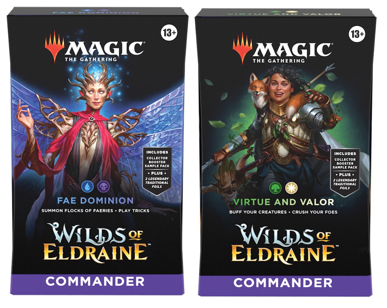 Magic: The Gathering (MTG) - WILDS OF ELDRAINE COMMANDER DECK (1 DECK)