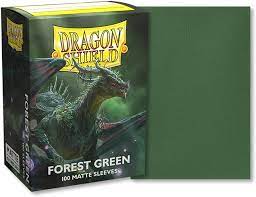 DRAGON SHEILD FOREST GREEN 100