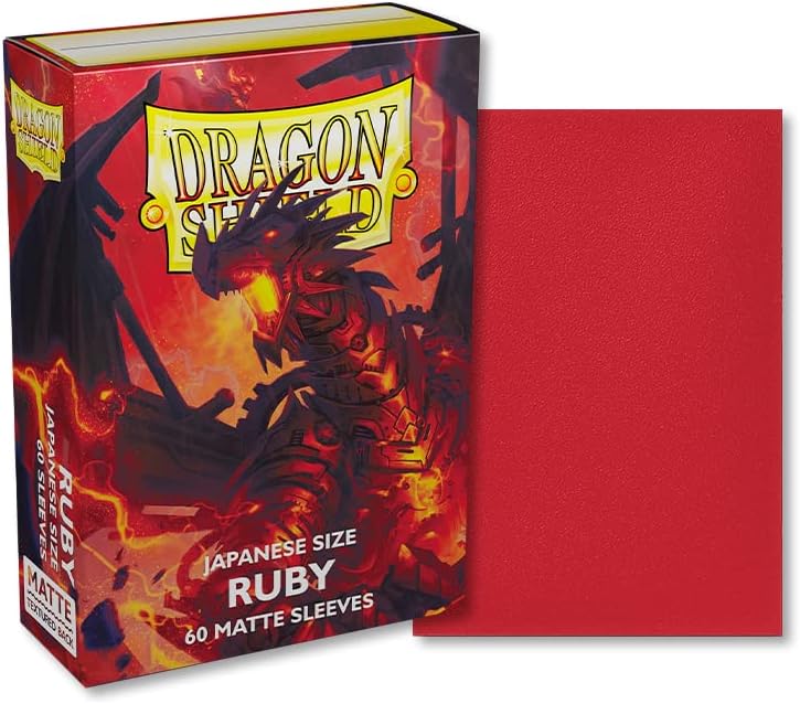 Dragon Shield Japanese Matte Ruby (60)