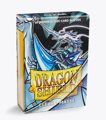 DRAGON SHIELD DP: DS: Japanese Size Sleeves CLEAR (60)