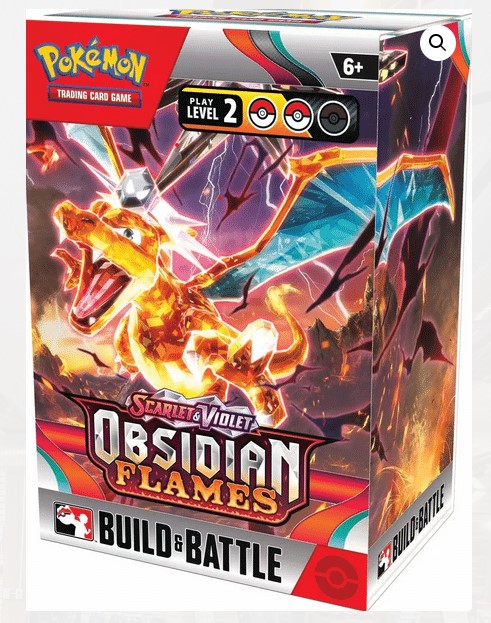 POKEMON TCG (PKMN): SCARLET AND VIOLET: Obsidian Flames Build and Battle