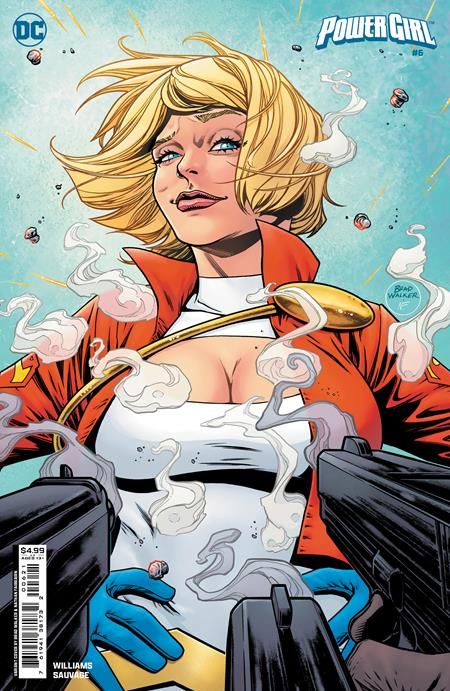 POWER GIRL #6 CVR B BRAD WALKER CARD STOCK VARIANT