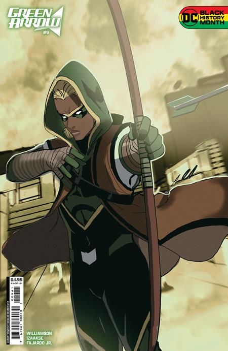 GREEN ARROW #9 (OF 12) CVR C NIKOLAS DRAPER-IVEY BLACK HISTORY MONTH CARD STOCK VARIANT