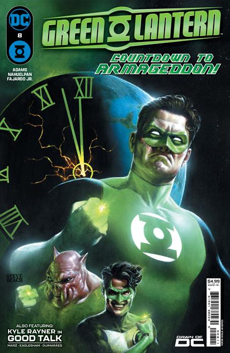 GREEN LANTERN #8 CVR A STEVE BEACH