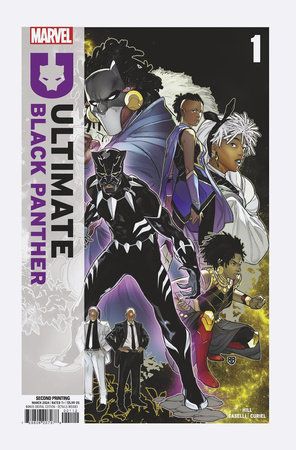 ULTIMATE BLACK PANTHER ##1 R.B. SILVA 2ND PRINTING VARIANT