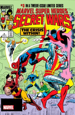 MARVEL SUPER HEROES SECRET WARS #3 FACSIMILE EDITION FOIL VARIANT