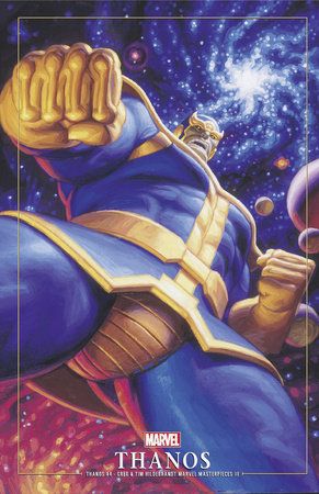 THANOS ##4 GREG AND TIM HILDEBRANDT THANOS MARVEL MASTERPIECES III VARIANT