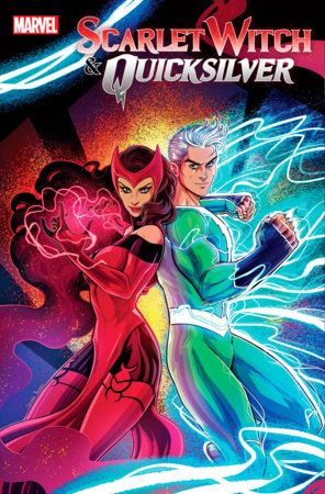 SCARLET WITCH & QUICKSILVER #1 LUCIANO VECCHIO FOIL VARIANT