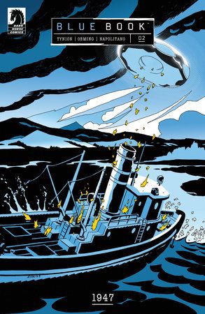 Blue Book: 1947 ##2 (CVR A) (Michael Avon Oeming)