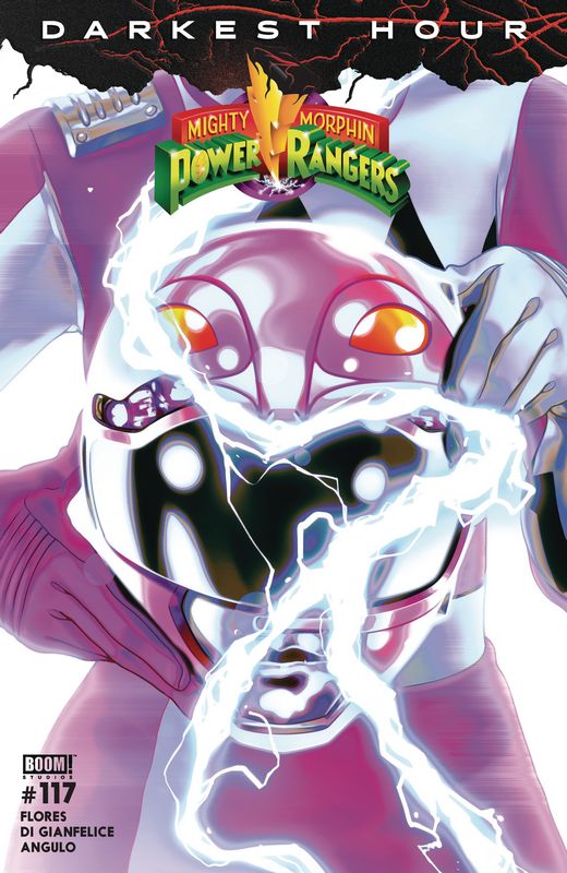 MIGHTY MORPHIN POWER RANGERS #117 CVR C HELMET VARIANT MONTES