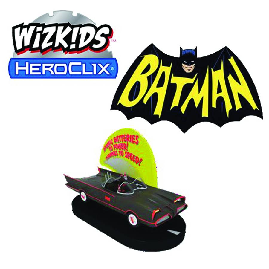 DC HEROCLIX BATMAN CLASSIC TV BATMOBILE