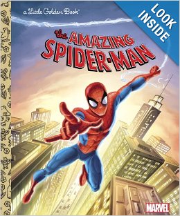 THE AMAZING SPIDER-MAN MARVEL LITTLE GOLDEN BOOK