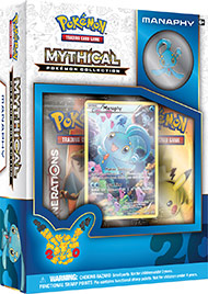 POKEMON TCG MANAPHY MYTHICAL COLLECTION
